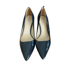 Cole Haan Women's Black Pointed Toe Slip On Vesta Pump Heel Size 9B